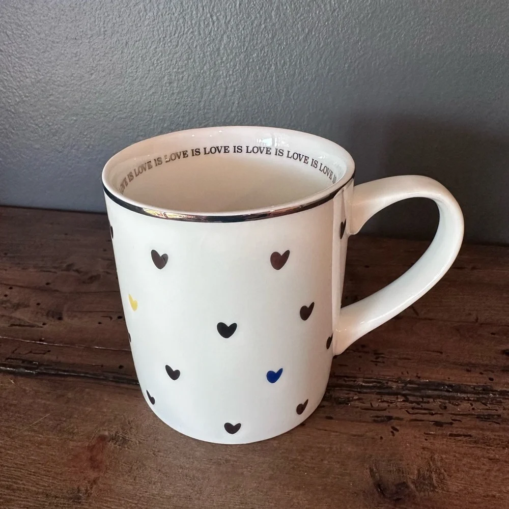 NWT West Elm Ceramic Art White and Black Vessel